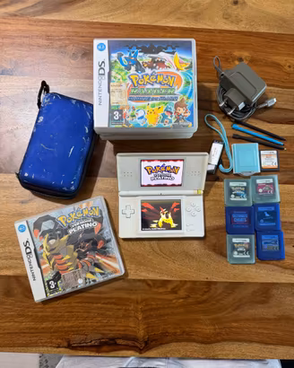 Nintendo DS  + Pokémon Platino, Ranger e 10 giochi
