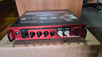 testata amplificatore per basso tc electronic 