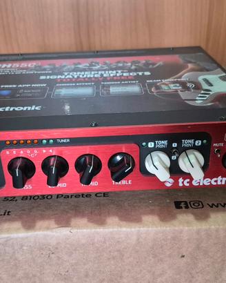 testata amplificatore per basso tc electronic 