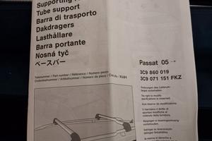 Barre Volkswagen Passat 