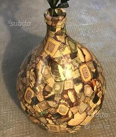 Vasi artigianali vetro e non varie misure