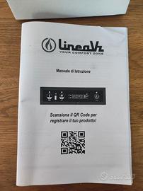 Stufa a pellet wifi Courmayeur 8,74 kW - Nero