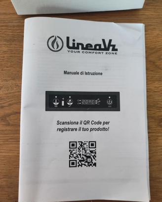 Stufa a pellet wifi Courmayeur 8,74 kW - Nero
