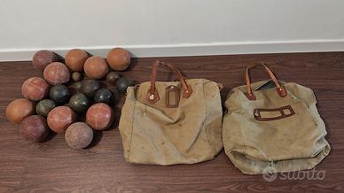 Set Bocce Svizzere Vintage