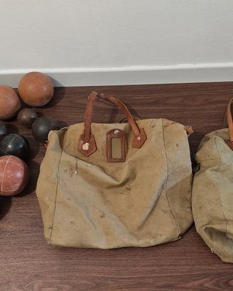 Set Bocce Svizzere Vintage