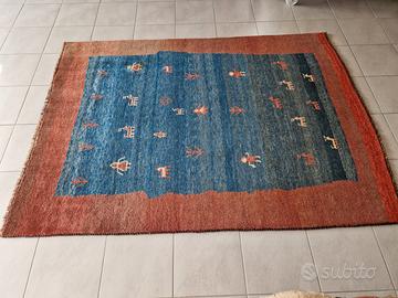 Tappeto da salotto Gabbeh circa 200x150cm