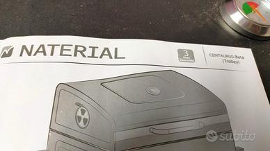 Barbecue a carbonella nuovo con termostato