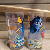 2 bicchieri Nemo Dory Disney Pixar
