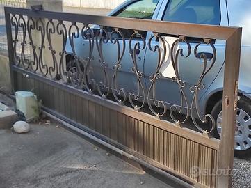 Cancelli in alluminio x sgombero veloce