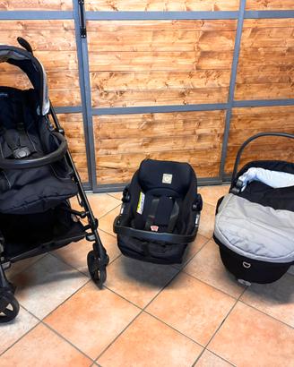 Trio peg perego ovetto seggiolino passeggino culla