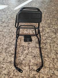 Portapacchi Posteriore con Schienale per Vespa