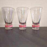 Set di tre bicchieri vintage per Amaro Averna. Son