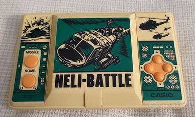 Casio Heli-Battle CG-370 gioco portatile vintage