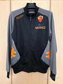 Felpa zip training Kappa AS Roma