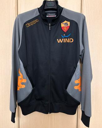 Felpa zip training Kappa AS Roma