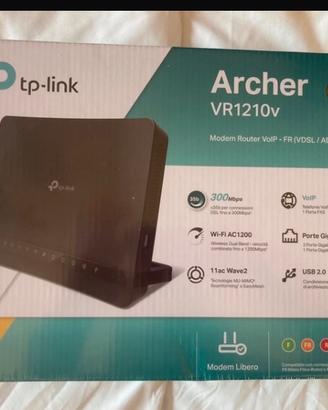 Nuovo Modem VoIP TP-Link Archer VR1210v Router