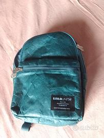 Zainetto tinta unita materiale riciclato