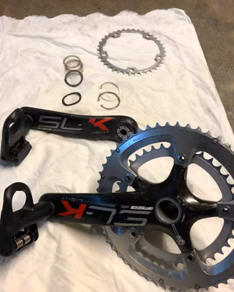Guarnitura Fsa slk light in carbonio