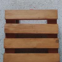 Portavaso in legno naturale – supporto per piante