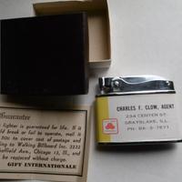 Rolex Accendino scatola e garanzia anni 50-60