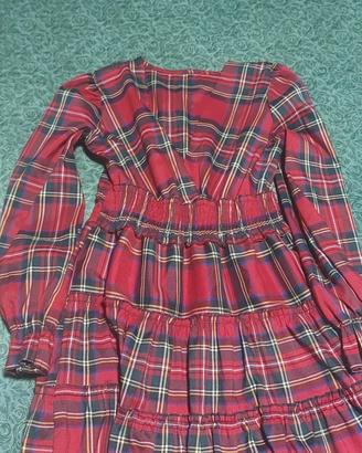 vestito scozzese 