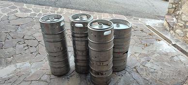 8 fusti birra in acciaio