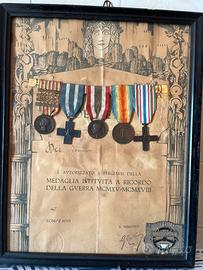 Lotto militaria della prima guerra mondiale