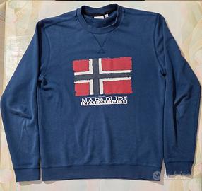 Felpa uomo Napapijri blu - tg. M