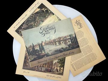 Litografie Vedute di Praga Vincenc Morstadt