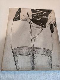 Quadretto arte erotica