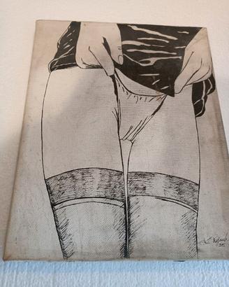 Quadretto arte erotica