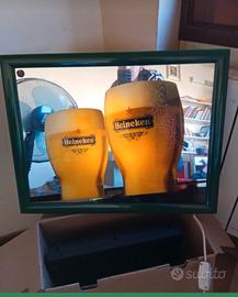 Lampada quadro Heineken