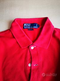 Polo estiva cotone  manica lungaRalph Lauren tg. L