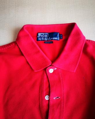 Polo estiva cotone  manica lungaRalph Lauren tg. L