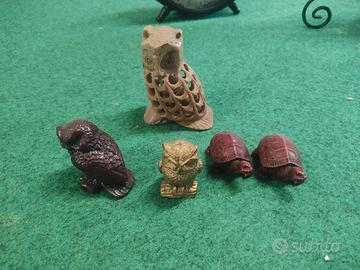 lotto di statuine e miniature