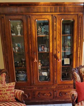 credenza noce e radica