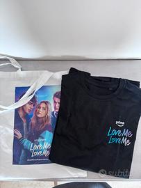 Love me love me t-shirt e shopper