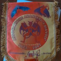 IVREA Carnevale Aranceri Diavoli 1973 Gagliardetto