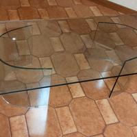 tavolino da salotto in vetro