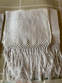 Coppia asciugamani in lino