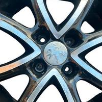 Cerchio in lega da 15 pollici peugeot 208 2012