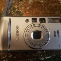 Macchina fotografica canon prima115 a rullino