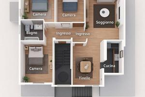 AMPIO APPARTAMENTO IN BIFAMILIARE A SANT'EGIDIO AL