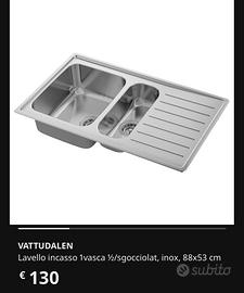 Lavandino cucina ikea