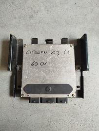 centralina motore C3  1.1  60cv  anno 2004