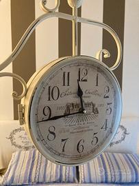 Orologio a bandiera shabby chic