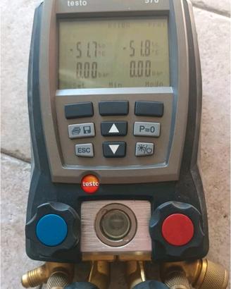 Manometro digitale testo 570 impianti frigoriferi 