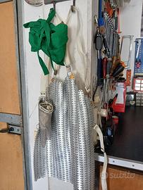 Grembiule e guanto antinfortunistici da macellaio