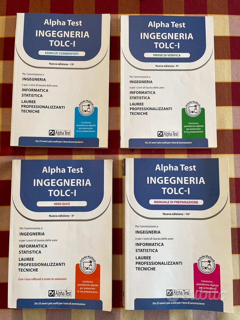 Alpha Test Ingegneria / TOLC-I / Ingegneria - Libri e Riviste In vendita a  Vicenza