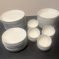 sevizio piatti porcellana bavaria con zuppiera 